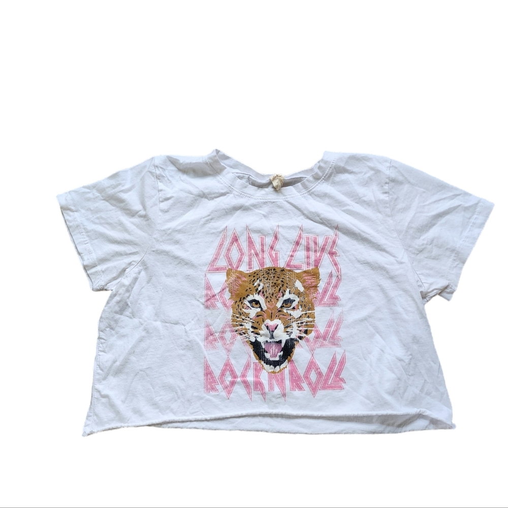 Altar'd State White Tiger CropTop